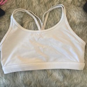 Born primitive sport bra. White. Great condition.